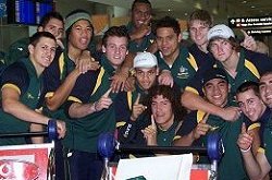 2006 Australian Schoolboys arrive home