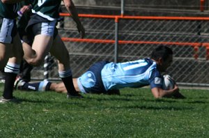 MAtraville score a try against De La Bankstown earlier this year (Photo : ourfooty media) 