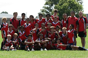 Endeavour SHS U13's Rugby League team (Photo : ourfooty media)