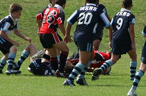 Endeavour SHS vs Matraville SHS U13's Trial game (Photo : ourfooty media)