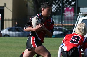 Buckley Shield aCTioN Endeavour SHS v Hunter SHS on the 'Field of Dreams' (Photo : ourfooty media)