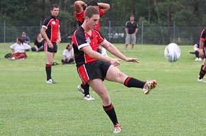 Endeavour SHS v Chifley College - NSWCHS St. Mary's Cup action (photo : ourfooty media) 