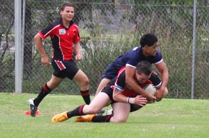 Endeavour SHS v Chifley College - NSWCHS St. Mary's Cup action (photo : ourfooty media) 