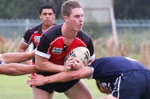 Endeavour SHS v Chifley College - NSWCHS St. Mary's Cup action (photo : ourfooty media) 