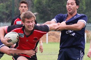 Endeavour SHS v Chifley College - NSWCHS St. Mary's Cup action (photo : ourfooty media) 