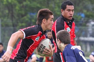 Endeavour SHS v Chifley College - NSWCHS St. Mary's Cup action (photo : ourfooty media) 