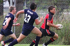 Endeavour SHS v Chifley College - NSWCHS St. Mary's Cup action (photo : ourfooty media) 