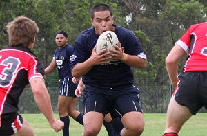 Endeavour SHS v Chifley College - NSWCHS St. Mary's Cup action (photo : ourfooty media) 