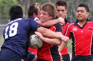 Endeavour SHS v Chifley College - NSWCHS St. Mary's Cup action (photo : ourfooty media) 