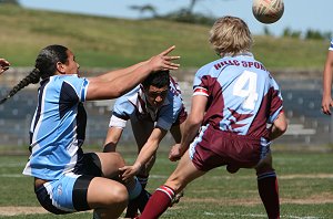 Chase Stanley Cup '09 Matraville SHS v The Hills SHS U15's in action (Photo : ourfootymedia)