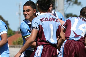 Chase Stanley Cup '09 Matraville SHS v The Hills SHS U15's in action (Photo : ourfootymedia)