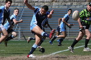 Chase Stanley Cup '09 Matraville SHS v The Hills SHS U15's in action (Photo : ourfootymedia)