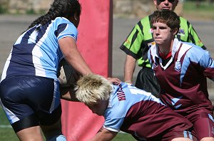 Chase Stanley Cup '09 Matraville SHS v The Hills SHS U15's in action (Photo : ourfootymedia)