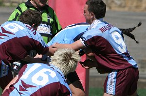 Chase Stanley Cup '09 Matraville SHS v The Hills SHS U15's in action (Photo : ourfootymedia)