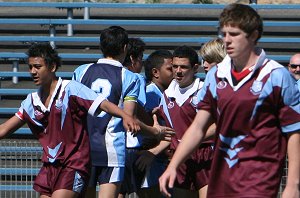 Chase Stanley Cup '09 Matraville SHS v The Hills SHS U15's in action (Photo : ourfootymedia)