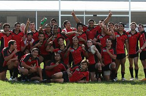 Endeavour Sports High School University Shield teamPhoto (Photo's : ourfooty media)