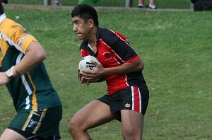 Razz on the move - University Shield - Endeavour SHS v Hunter SHS (Photo's : ourfooty media)