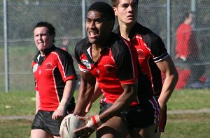 UNI SHIELD  - Endeavour SHS v Westfields SHS aCTioN (Photo's : ourfooty media)