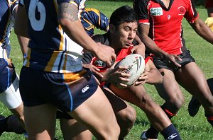 UNI SHIELD - Endeavour SHS v Westfields SHS aCTioN (Photo's : ourfooty media)