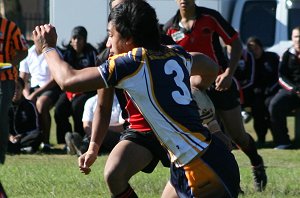 UNI SHIELD - Endeavour SHS v Westfields SHS aCTioN (Photo's : ourfooty media)