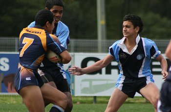 Buckley Shield Semi Final - Westfields SHS v Matraville SHS action (Photo's : ourfootymedia)