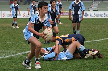 Buckley Shield Semi Final - Westfields SHS v Matraville SHS action (Photo's : ourfootymedia)