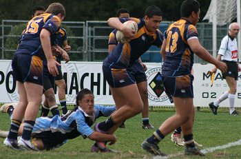 Buckley Shield Semi Final - Westfields SHS v Matraville SHS action (Photo's : ourfootymedia)