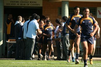 WESTFIELDS Sports High School v ENDEAVOUR Sports High School NSWCHS Buckley Shield Match (Photo : OurFootyMedia)