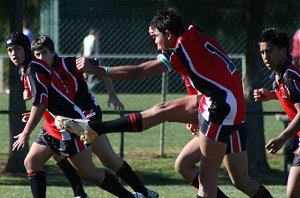 Endeavour SHS Vs St. Dominics College (Photo : ourfooty media) 