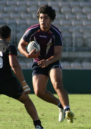 Melbourne STORM v Penrith PANTHERS SG Ball Week 1 Final Action (Photo's : ourfootymedia)