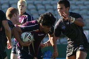 Melbourne STORM v Penrith PANTHERS SG Ball Week 1 Final Action (Photo's : ourfootymedia)