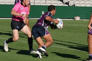 Melbourne STORM v Penrith PANTHERS SG Ball Week 1 Final Action (Photo's : ourfootymedia)