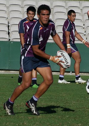 Melbourne STORM v Penrith PANTHERS SG Ball Week 1 Final Action (Photo's : ourfootymedia)