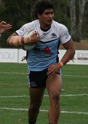 Tyrone Viiga - Sydney ROOSTERS v Cronulla SHARKS SG Ball 1/4 FINAL action (Photo's : ourfootymedia)