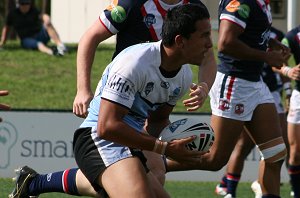 Sydney ROOSTERS v Cronulla SHARKS SG Ball 1/4 FINAL action (Photo's : ourfootymedia)