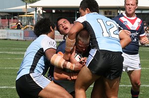 Sydney ROOSTERS v Cronulla SHARKS SG Ball 1/4 FINAL action (Photo's : ourfootymedia)