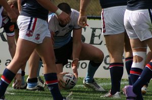 James Hasson - Sydney ROOSTERS v Cronulla SHARKS SG Ball 1/4 FINAL action (Photo's : ourfootymedia)