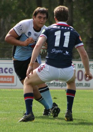 Joel TUBBS - Sydney ROOSTERS v Cronulla SHARKS SG Ball 1/4 FINAL action (Photo's : ourfootymedia)