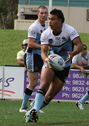 Sydney ROOSTERS v Cronulla SHARKS SG Ball 1/4 FINAL action (Photo's : ourfootymedia)