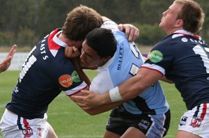 Sydney ROOSTERS v Cronulla SHARKS SG Ball 1/4 FINAL action (Photo's : ourfootymedia)