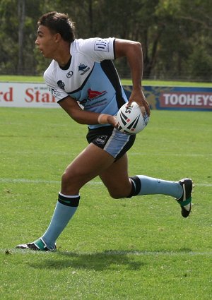 Michael LICHAA - Sydney ROOSTERS v Cronulla SHARKS SG Ball 1/4 FINAL action (Photo's : ourfootymedia)
