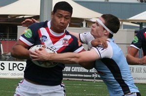 Sydney ROOSTERS v Cronulla SHARKS SG Ball 1/4 FINAL action (Photo's : ourfootymedia)