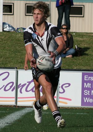Mitchell Brassington Wests MAGPIES v Sydney ROOSTERS semi final action (Photo's : ourfootymedia)