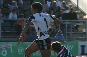 David Nofoaluma - Wests MAGPIES v Sydney ROOSTERS semi final action (Photo's : ourfootymedia)