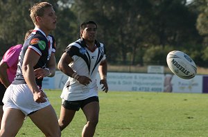Jacob Miller unloads - Wests MAGPIES v Sydney ROOSTERS semi final action (Photo's : ourfootymedia)