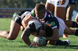 Wests MAGPIES v Sydney ROOSTERS semi final action (Photo's : ourfootymedia)