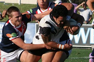 Wests MAGPIES v Sydney ROOSTERS semi final action (Photo's : ourfootymedia)