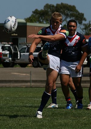 Rooster v Knights, rnd 2 SG Ball action (Photo's : ourfootymedia)