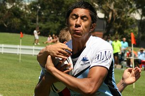 Cronulla v WA reds SG Ball action (Photo's : ourfootymedia)