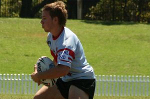 Cronulla SHARKS v WA reds SG Ball action (Photo's : ourfootymedia)